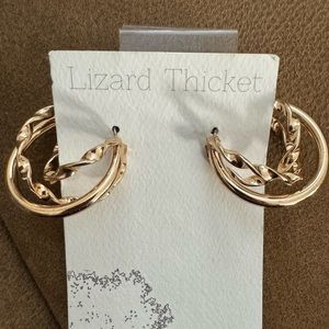 Lizard thicket three layer open hoop
